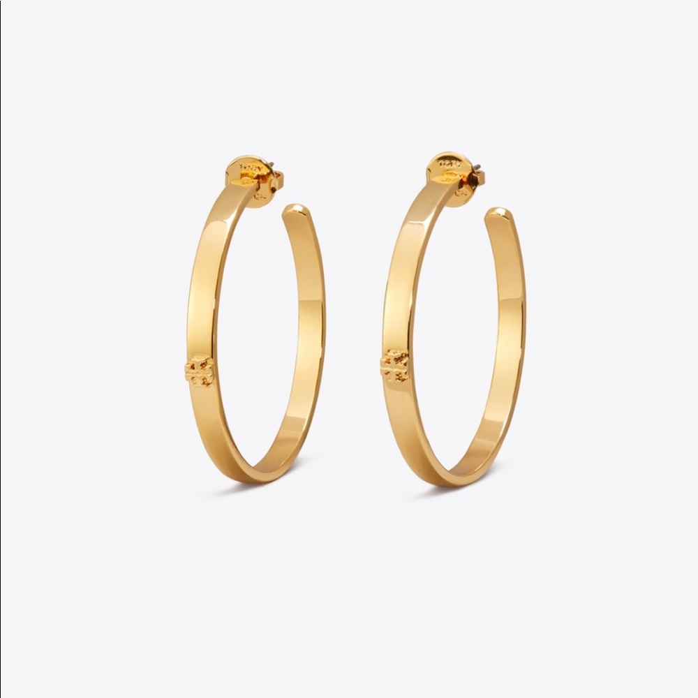 Tory Burch Kira Hoop Earrings